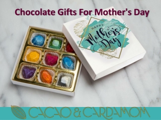 Mother's Day Gifts Ideas - Personalized Chocolate Gift Boxes