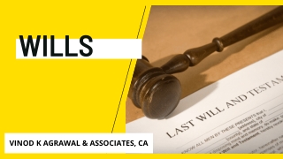 WHAT IS WILLS ?