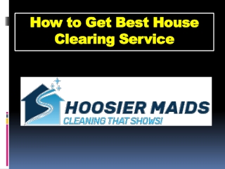 Fort wayne house cleaning