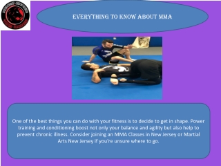 Everything to know about MMA
