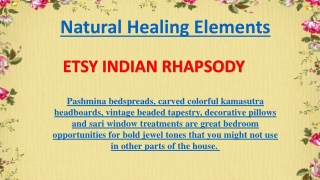 Natural Healing Elements