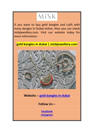 gold bangles in dubai  miskjewellery.com 0