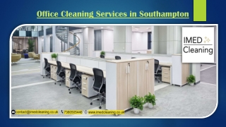 Office Cleaning Services in Southampton