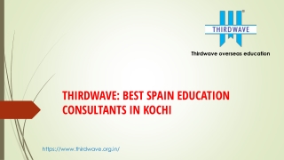 Best Spain education consultant in Kerala
