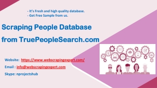 Scraping People Database from TruePeopleSearch.com