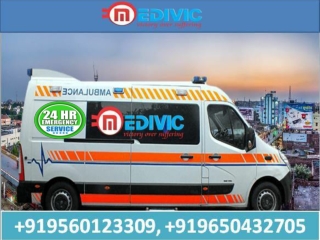 Hire World-Class Medical Facility Ambulance Service in Ranchi by Medivic