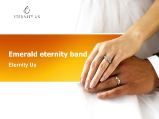 Order Emerald Eternity Band Online - Eternity Us