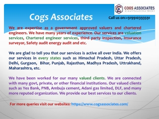 Land & BUilding valuation services in India