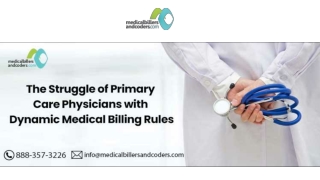 The struggle of primary care physicians with dynamic medical billing rules