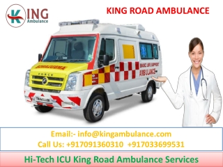 Hire King Emergency Ambulance Service in Varanasi and Ranchi