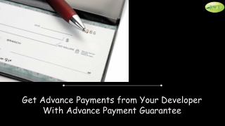 Advance Payment Guarantee – Bank Guarantee Process