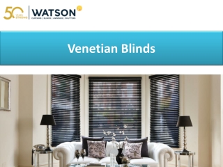 Venetian Blinds
