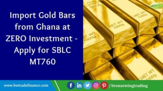How to Import Gold Bars from Ghana | Gold Hub Ghana