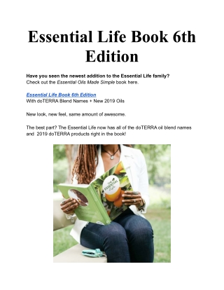Essential Life Book 6th Edition