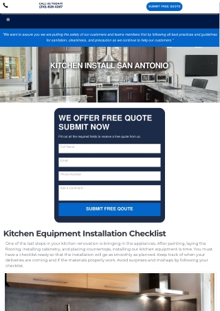 kitchen-install-san-antonio