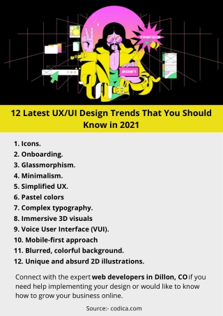 12 Latest UX/UI Design Trends That You Should Know in 2021