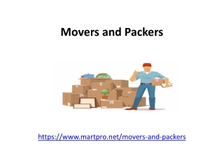 Movers and Packers