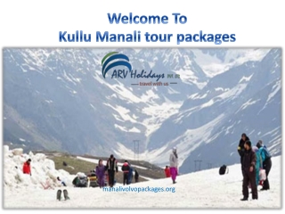 Manali family holiday