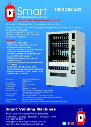 Invest into the Best Intelligent Vending Machines