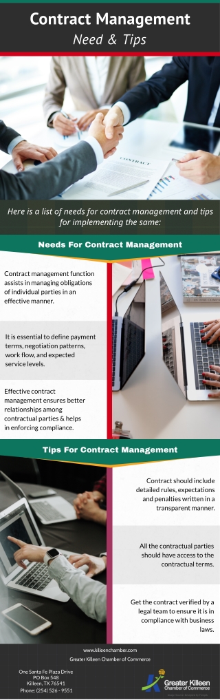 Contract Management: Need & Tips