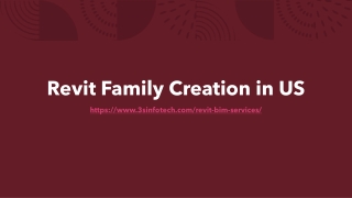Revit Family Creation in US