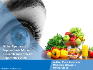Eye Health Supplements Market PDF 2021-2026: Size, Share, Trends, Analysis