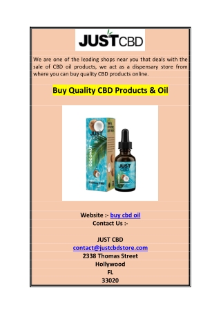Buy Quality CBD Products & Oil 0