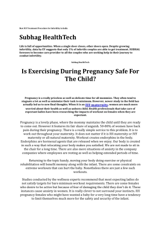 Implantation After IUI.what Symptoms to Look for and What to Expect