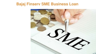 Apply for SME Business Loan in India with Bajaj Finserv