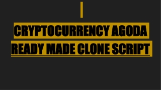 Cryptocurrency Agoda booking clone script