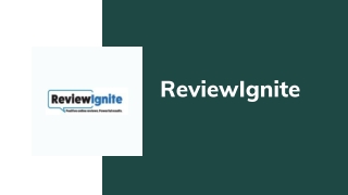 Smarter Reputation Management