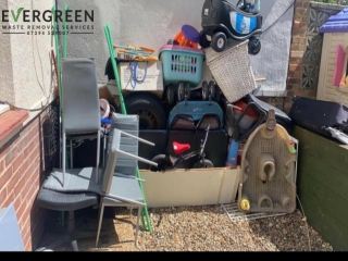 Clearing the rubbish and giving the touch of brightness