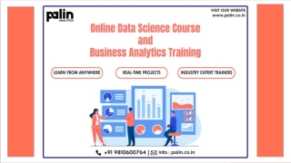Online Data Science Course and Business Analytics Training