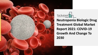Neutropenia Biologic Drug Treatment Market Size, Growth, Opportunity and Forecas