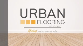 Urban Flooring - Presentation (May 2021)