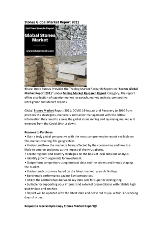 Global Stones Market