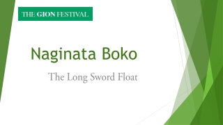 Naginata Boko - The Long Sword Float