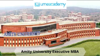Amity University Executive MBA