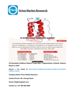 US Interleukin Inhibitors market
