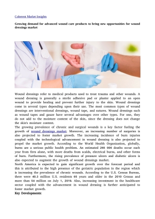 Wound dressings10