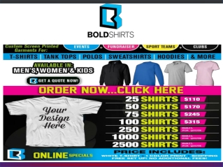 Shirt Printing Service