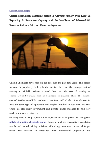 Oilfield Stimulation Chemicals10