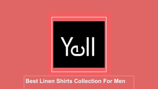 Best Linen Shirts Collection For Men - Yellwithus
