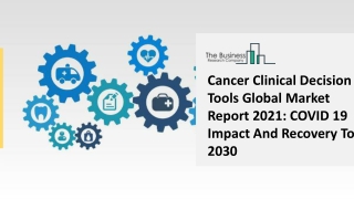 Cancer Clinical Decision Tools Market Driving Forces, Opportunities 2021
