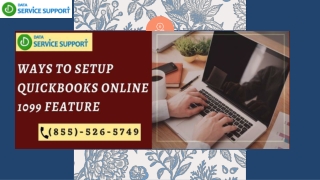 Ways to setup QuickBooks online 1099 feature