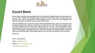 Escort Bonn