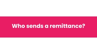 _Who sends a remittance_