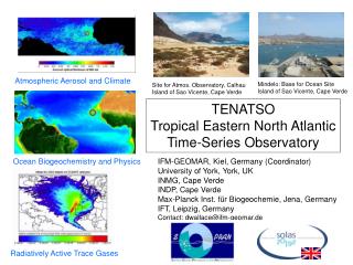 TENATSO Tropical Eastern North Atlantic Time-Series Observatory