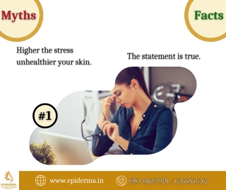 Myth 1 about Skin - Best Dermatology Centre in Jayanagar - Epiderma Clinic