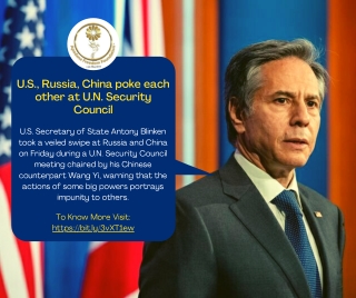 Press Agency - U.S., Russia, China poke each other at U.N. Security Council  Apadana Media